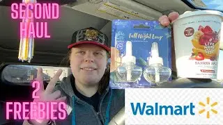 Walmart Ibotta haul round 2! 2 freebies and cheap food!