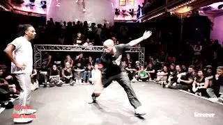 CALEAF vs TAJE 1st round battles House Dance Forever Aug. 2014