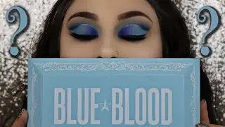 Is the Jeffree Star Blue Blood Palette WORTH IT ?? Blue Blood Swatches