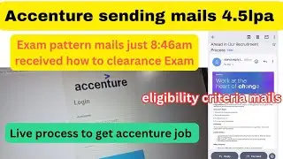 Критерии отбора в Accenture (рассылка в 2025 году) | Процесс найма младшего инженера-программиста...