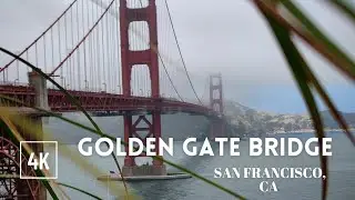 🇺🇲 Walking the Golden Gate Bridge | #walkingtour #sanfrancisco #goldengatebridge #insta360x3
