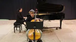 Solo Cello Performance July 11, 2018 at Camp Encore-Coda, Sweden, ME