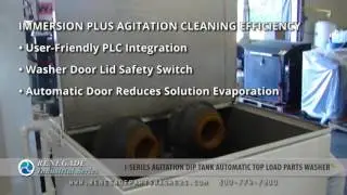 Renegade I-Series Agitation Dip Tank Parts Washer Demo