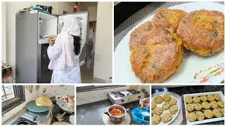 A peaceful Homemaking Routine 🌿| Winter Spacial Methi Paratha Recipe & Shami Kabab Recipe 