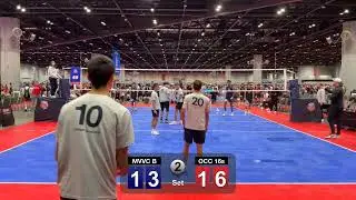 Noah Mark | 2025 AAU Boys National Championshp 16 Open | Outrigger Canoe Club v MVVC Set 2