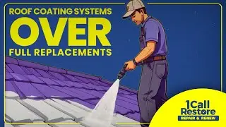 Roof Coatings vs. Full Roof Replacements: A Detailed Look | 1Call Restore