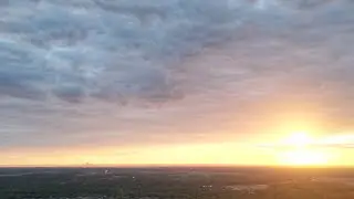 Drone Footage Of St. Louis Missouri Skyline