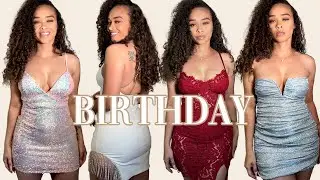 * PICK MY BIRTHDAY DRESS * | BIRTHDAY DRESS TRY ON HAUL | FASHION NOVA DRESS HAUL 2022