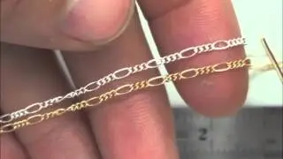 1.5mm Figaro Link Chain