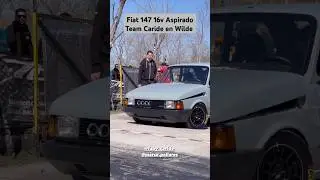 Fiat 147 16v Aspirado Team Caride en LCA Avellaneda #picadas #fiat147 #aspirado #fiat #dragrace