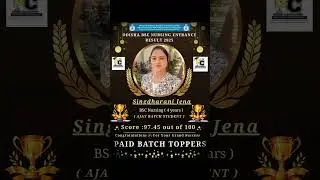 Ajay Batch Topper🎉#topper #nursing#result #odisha #otv #ojee#exam