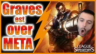 SIXEN 1V4 AVEC GRAVES ET PEYJEYM EXPLIQUE LE DUO JGN - TOP /  Best of League of Streamers 108