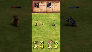 Elite Rattan Archer vs Elite Throwing Axeman | The Three Kingdoms | AoE2 #Shorts