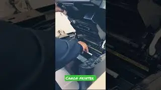 How to replace Printer Cartridge? #shorts #canon #printercanon