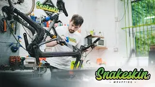 2023 Forestal Siryon Bike Wrap - Snakeskin Wrapping