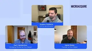 SaaS Acquisition Stories w/ Zach Hendershot and Aaron Stone of Crux Digital
