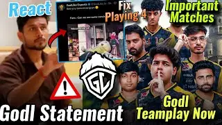 Godl Most Important Matches 🚨💛 &bull; Casters React Godl Statement Fix Playing 4 😳 Godl Points Needs ✅ 