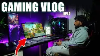 Gaming Vlog | අන්තිම දවස | LEGO F1 Unboxing + Gaming Setup