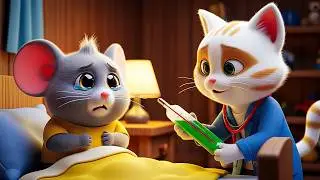 🐭 Aaj Shanivaar Hai | चूहे को बुखार | Hindi Kids Rhymes | Vr Creative!