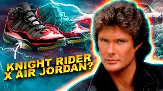 Knight Rider Meets Air Jordan 11 - The Ultimate Sneaker Mashup!