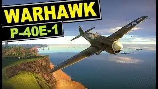 How to kill a tank with 50cal's 🛩️ P-40E-1 Warhawk