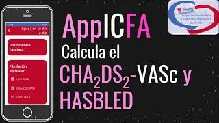 Calculadora de CHA2DS2 VASc y HASBLED en AppICFA