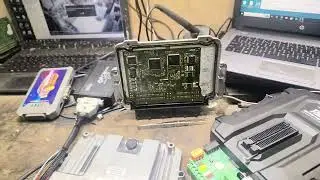 HYUNDAI I10 GRAND ECM READ WRITE ON TABLE BY TNM7000 PROGRAMER TOOL MEG 17.9.22