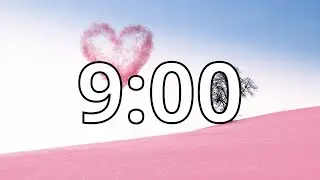 9 Minutes Timer with Music | Valentine's Day Timer
