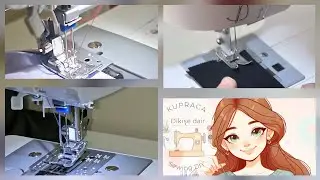 Dikiş makinesinde çift iğne nasıl kullanılır? | How to Use a Double Needle on a Sewing Machine?