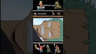 Sanji Morning kiss to zoro | One Piece funny moments