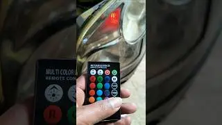 Car parking light 🚨 remote control car parking light/ #light #shorts #tiktok