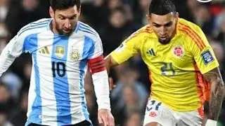 Colombia 1-1 Argentina eliminatoria Al mundial 2026 clips cortos 