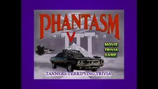 PHANTASM 5 RAVAGER (2016) Tanners Terrifying Trivia Movie Game. Reggie Bannister Angus Scrimm
