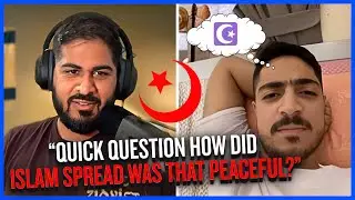 Muslim Supremacist Claims Islam Is Peaceful, MIC-DROP Question Leaves Him Helpless!