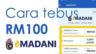 Cara tebus eMadani dengan Touch and Go eWallet