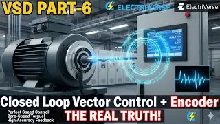 Closed Loop Vector Control + Encoder &mdash; The REAL TRUTH Every Engineer Must Know! | VSD Part-6