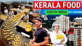 South India Kerala Food Factory 👌✅ #keralavlogs #vlog #kozhikode #food 