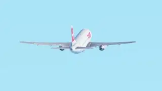 Swiss International Air Lines Airbus A319-100 takeoff ZRH/LSZH RWY 10 (Infinite Flight)