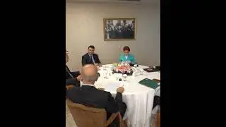 6'lı masanın son toplantısından ilk g&ouml;r&uuml;nt&uuml;ler!