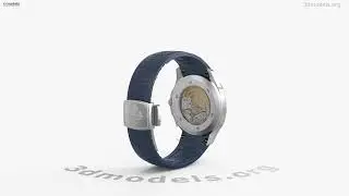Patek Philippe Aquanaut 5168G-001  3D model by 3DModels.org