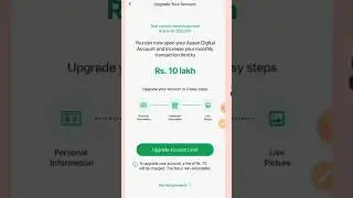 How to increase Easypaisa Transaction Limit to 10 Lakh? #easypaisa #transaction #limit #increase ...