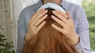 ASMR Whisper Scalp Scratch & Head Massage | Relaxing Hair Treatment