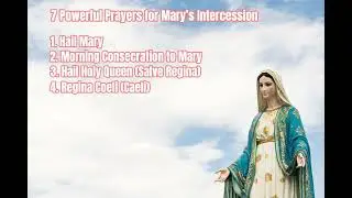 7 Powerful Prayers for Mary&rsquo;s Intercession #pray #blessedvirginmary