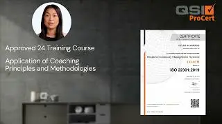 QSI Pro Cert Management Systems Coach Role