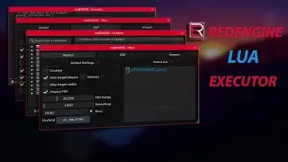 RedEngine Showcase | Best FiveM Cheats | Spawn Money | Aimbot | ESP | Storm's Alts