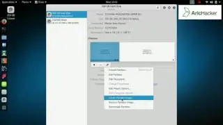 How to crate partition in kali linux ........................Arichacker