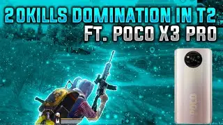 20 KILLS DOMINATION IN TIER 2 FT. POCO X3 PRO || XND GAMING ||