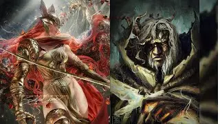 EPIC Battle! Malenia vs Margit the Fell Omen - Elden Ring Showdown!