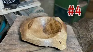 5 Rustic Woodturning Projects series : Lost Island Bowl