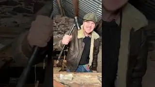 Making a Shillelagh to give thanks #woodwork #ireland #shillelagh #crafting #handmade